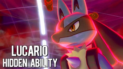 lucario hidden ability